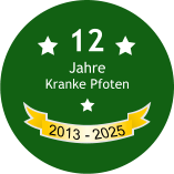 JahreKranke Pfoten  2013  - 2025  12